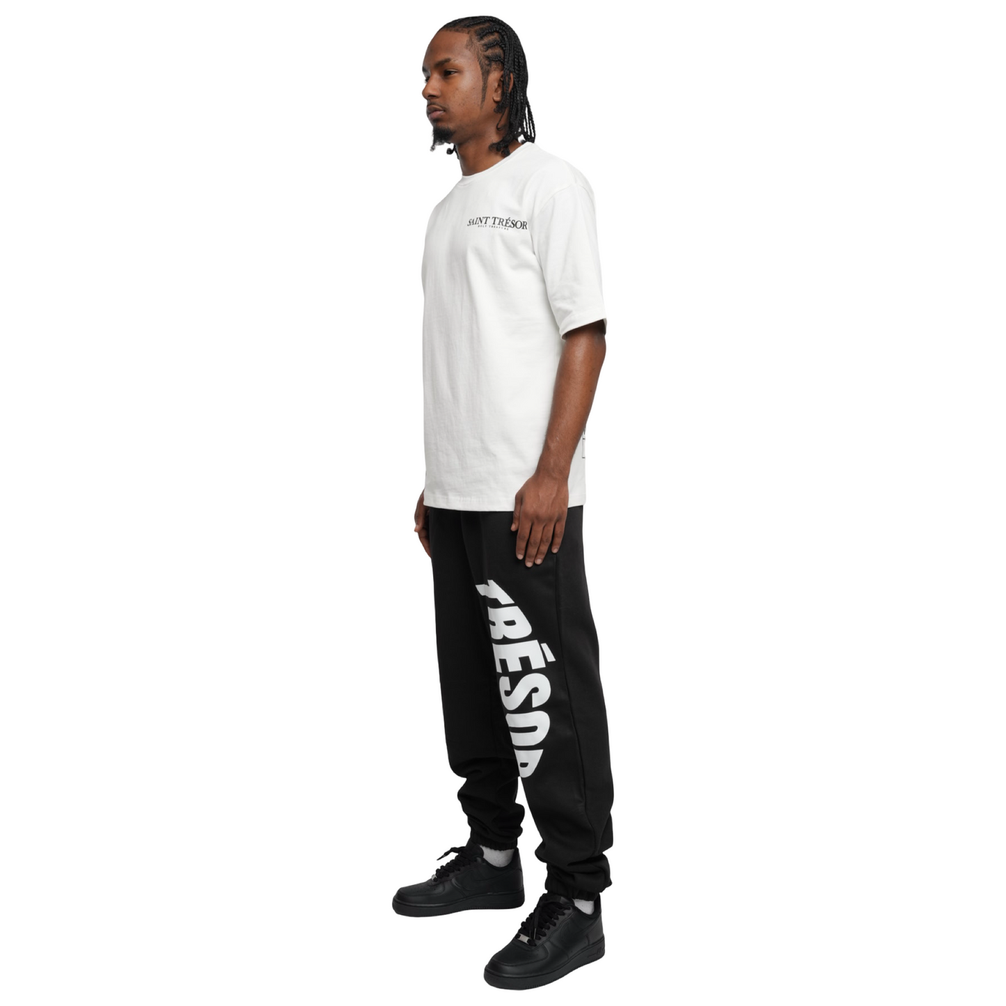 SAINT TRÉSOR- WHITE COSMIC CODE T-SHIRT