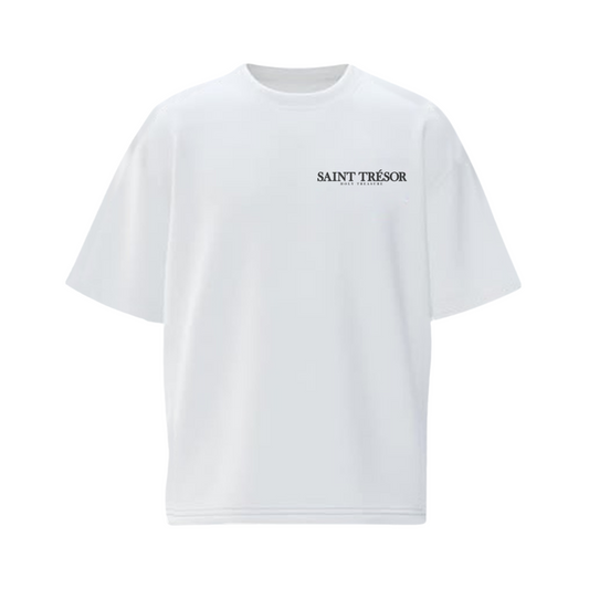 SAINT TRÉSOR- WHITE COSMIC CODE T-SHIRT